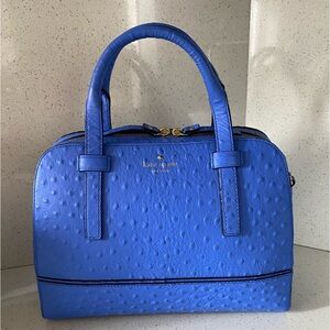 Kate Spade Riverside Street Ostrich Small Felix Satchel